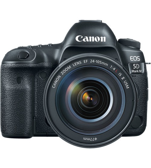 Canon EOS 5D Mark IV Kit 24-105mm f/4.0L IS II USM (Promo Cashback Rp 2.000.000)